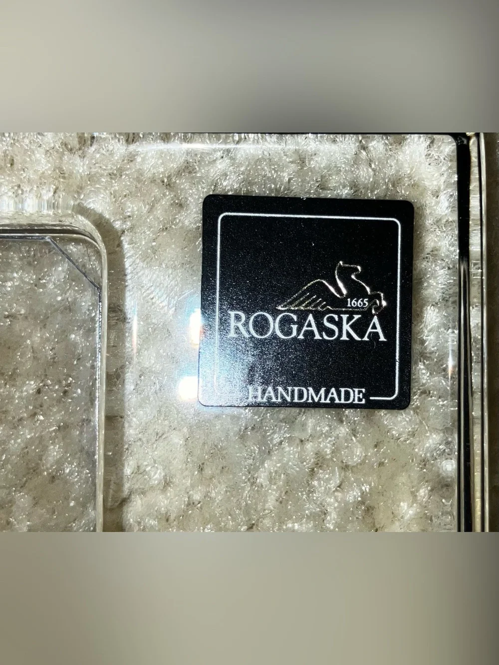 Kristal Rogaška Crystal “Focus” Picture Frame New Never Used